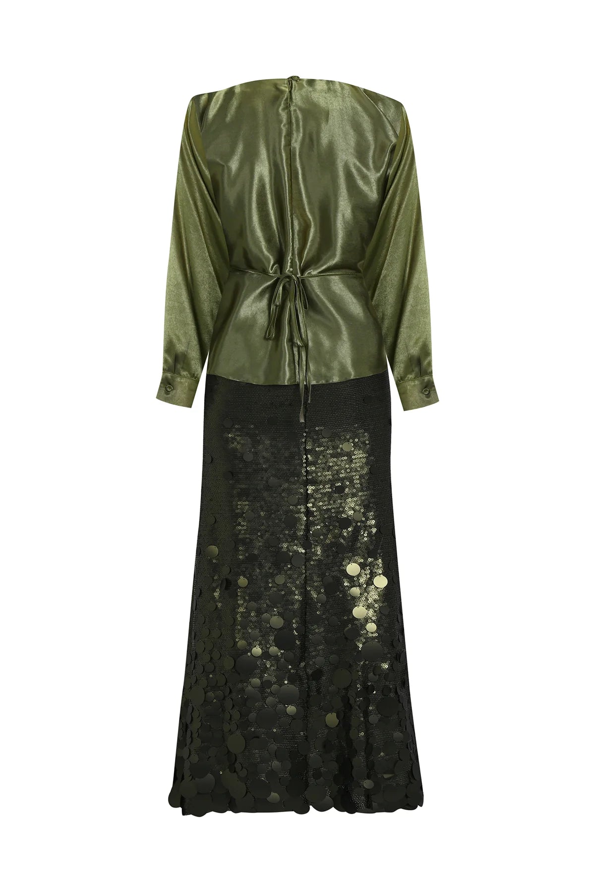 PUL PAYET İŞLEMELİ ETEK 9091