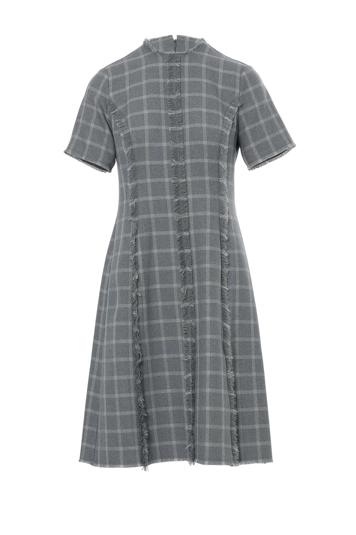 Arkası Fermuarlı Elbise