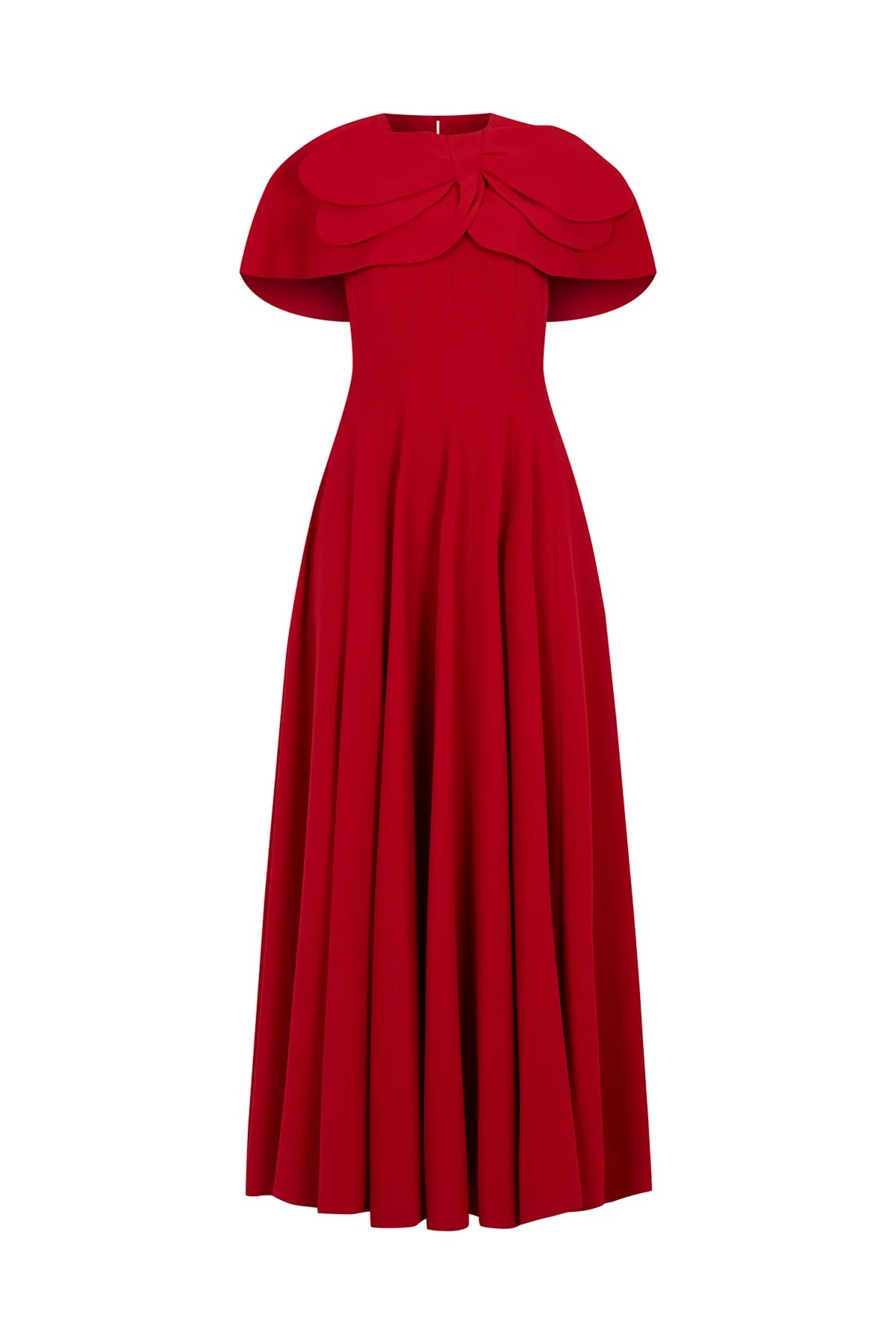 BOLERO DETAYLI STRAPLEZ KLOŞ ETEK ABİYE ELBİSE 1187